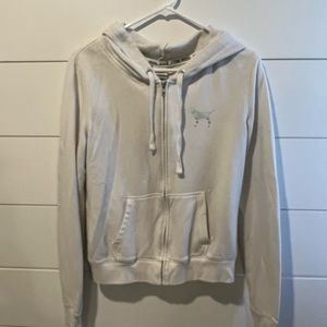 VS PINK zip-up hoodie